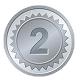 Silver medal icon