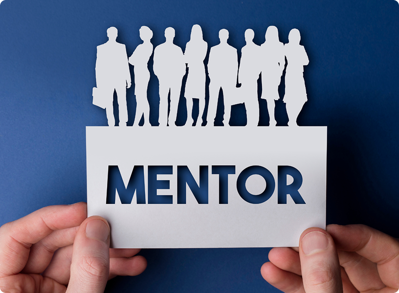 Mentor and innovators graphic
